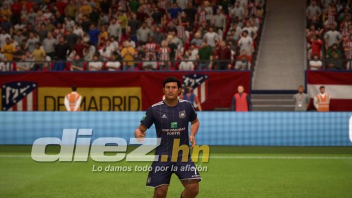 Así de 'raros y extraños' lucen los jugadores de Honduras en FIFA 18