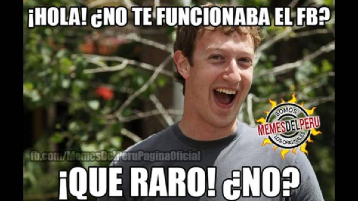 Error y caída de Facebook provoca tremendas burlas con memes