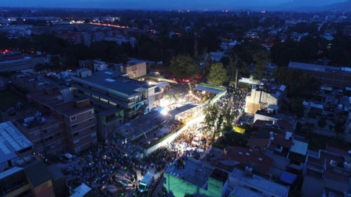 Las imágenes conmovedoras e impactantes del sismo que sacudió a México  