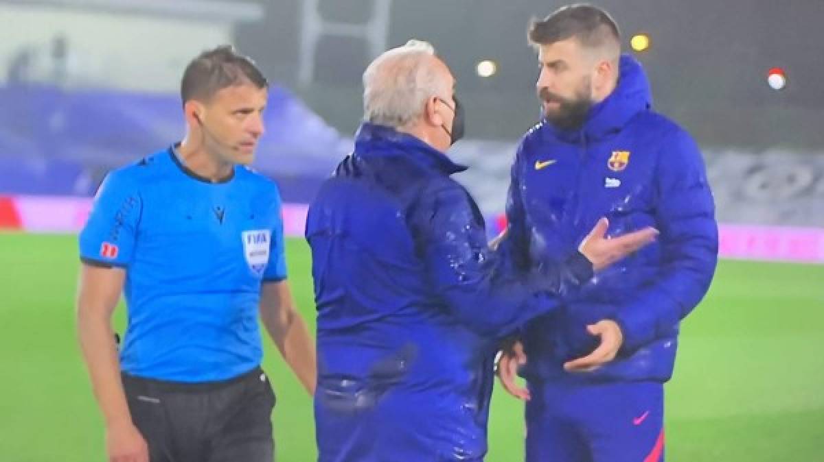 La frustración en la salida de Messi y la foto de Piqué que provoca la burla de todo el madridismo