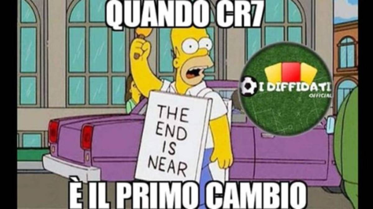 Las redes sociales se inundan de memes por la polémica de Cristiano Ronaldo y Sarri en la Juventus