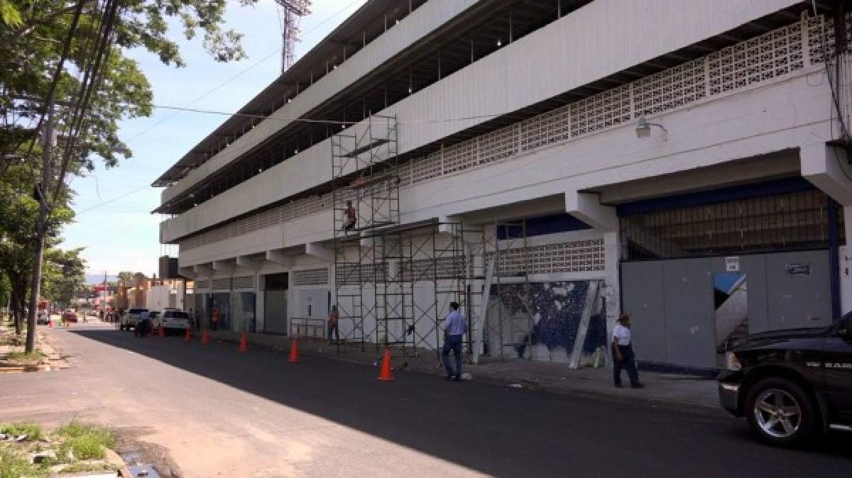 La evolución del estadio Morazán, la casa del clásico sampedrano