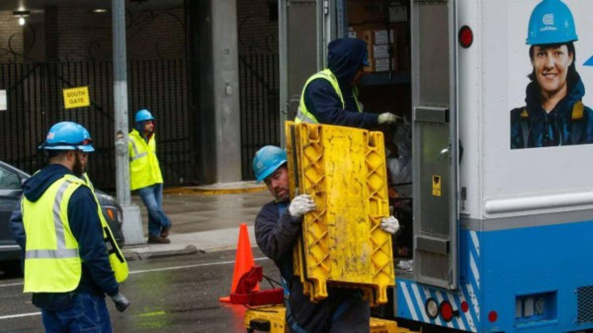 Así es el moderno hospital de campaña instalado en el Central Park de New York