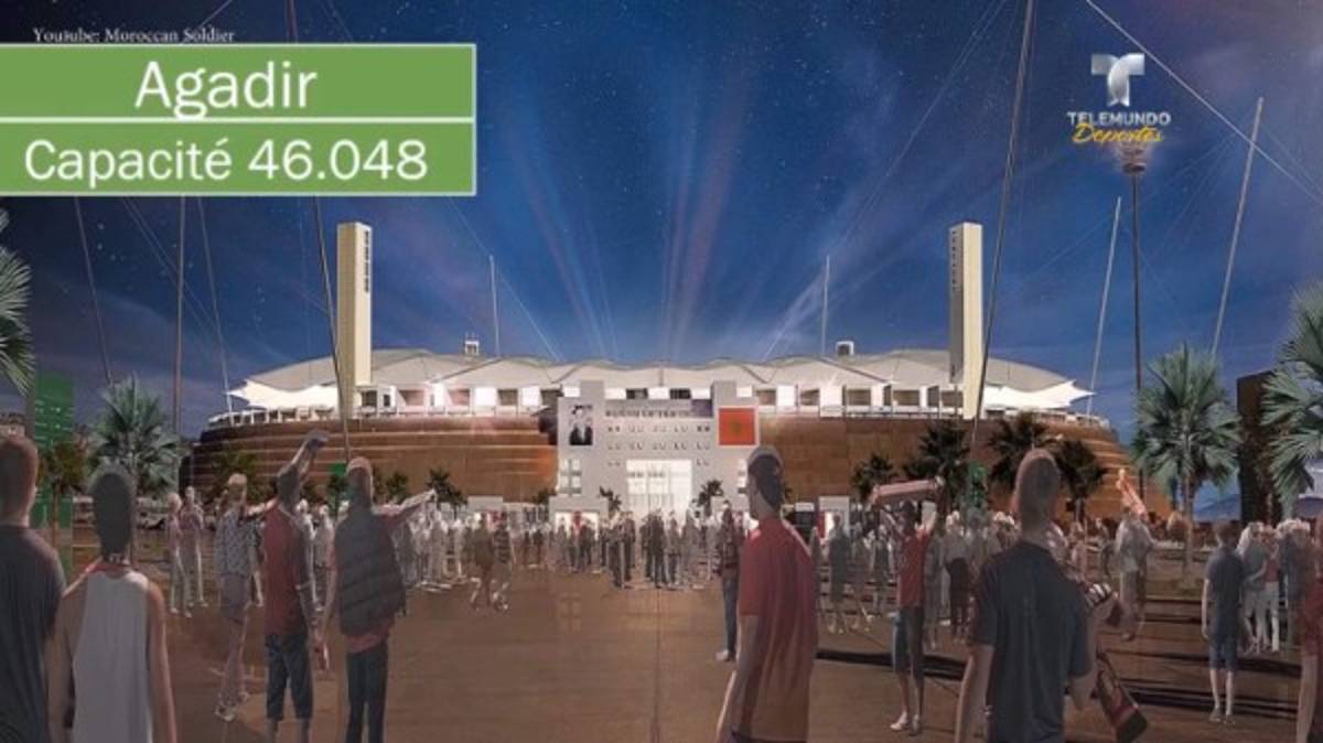Los estadios que proponía Marruecos para el Mundial de 2026
