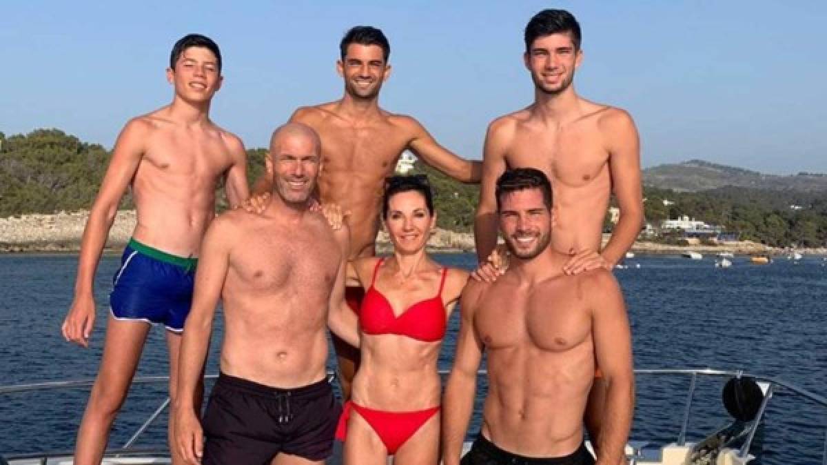 Las tremendas vacaciones de Zidane y su familia antes de buscar una nueva Champions con el Real Madrid