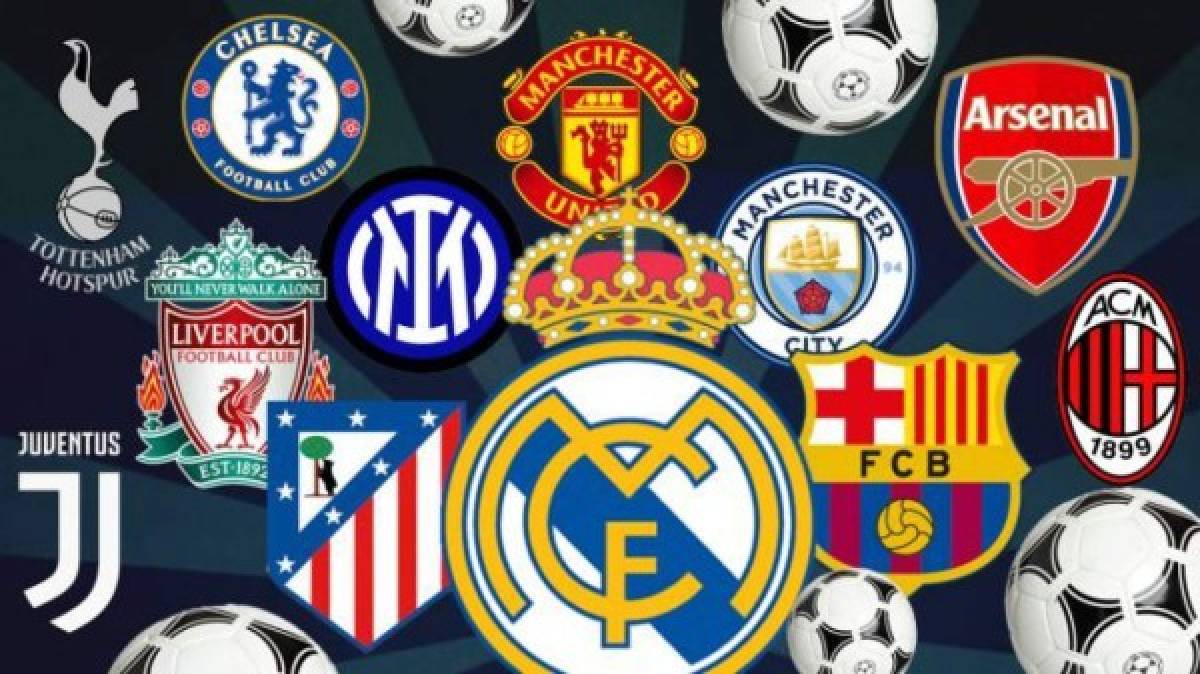 Así se jugará la Superliga europea, el polémico torneo que dejaría atrás a la Champions League