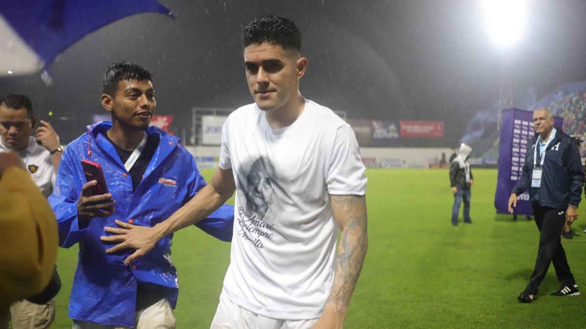 Luis Palma y su noche mágica contra la Selección Mexicana, la marca que impuso con Honduras ¿Por qué tiene moretones en su espalda?