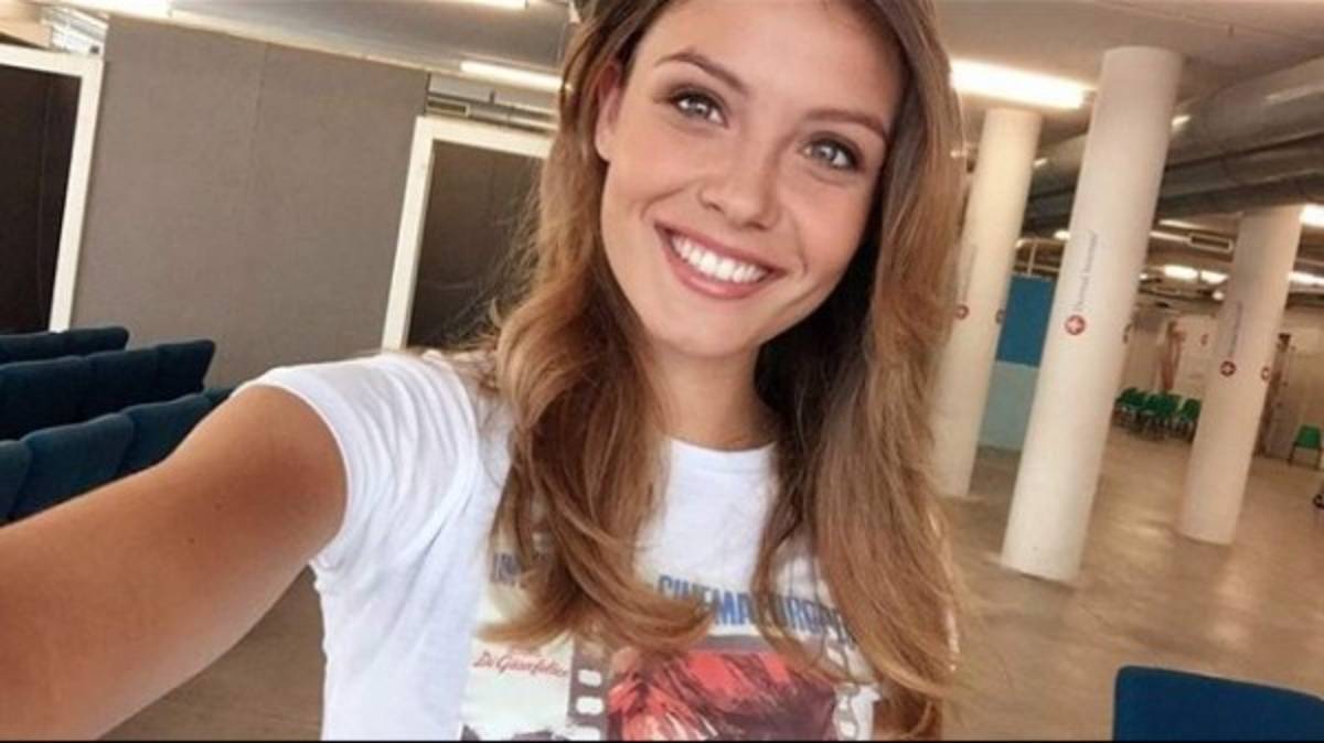 ¡Hermosa! Alice Arlanch la hermosa madrina del Giro y aficionada al Milán