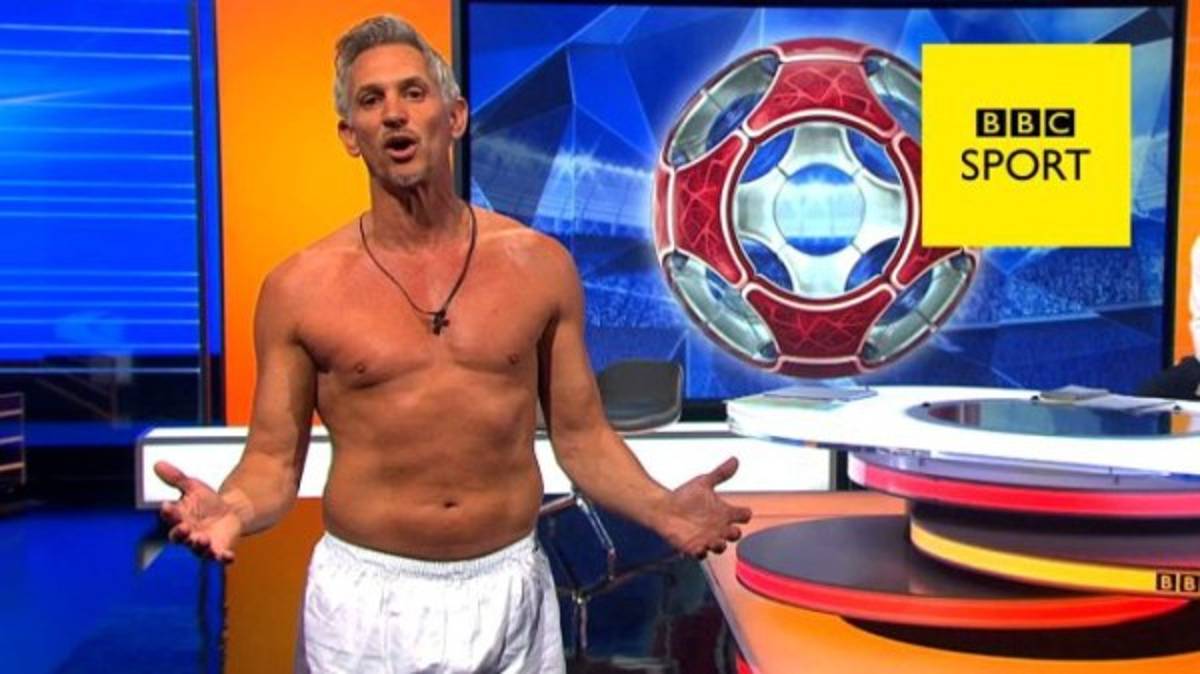 Por periodista italiana: Piden en Gran Bretaña cambiar a Gary Lineker del programa más visto en TV   