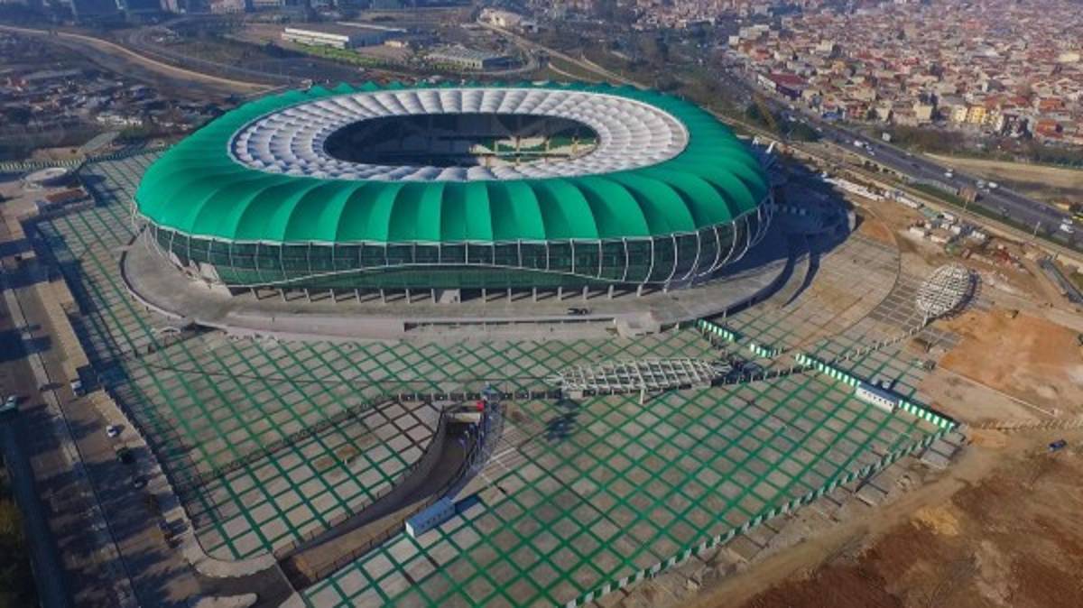 ¡INCREÍBLE! El imponente estadio turco que tiene forma de cocodrilo