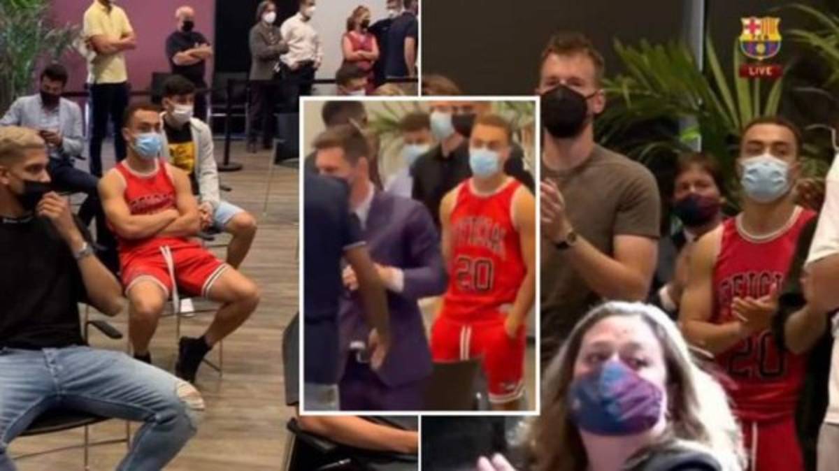 ¿Se equivocó de despedida? Tunden a jugador del Barcelona por su polémico look en el adiós de Messi