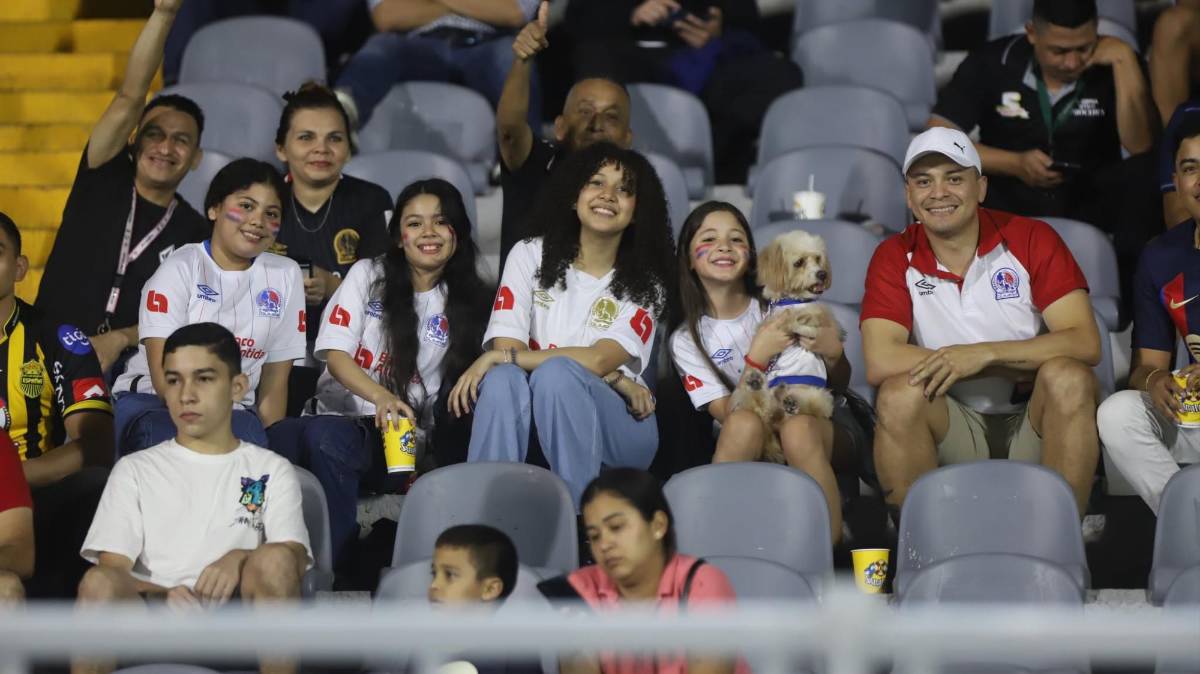 Olimpia presenta caras nuevas, el look llamativo en Real España y el gran ambiente previo al clásico en el Morazán