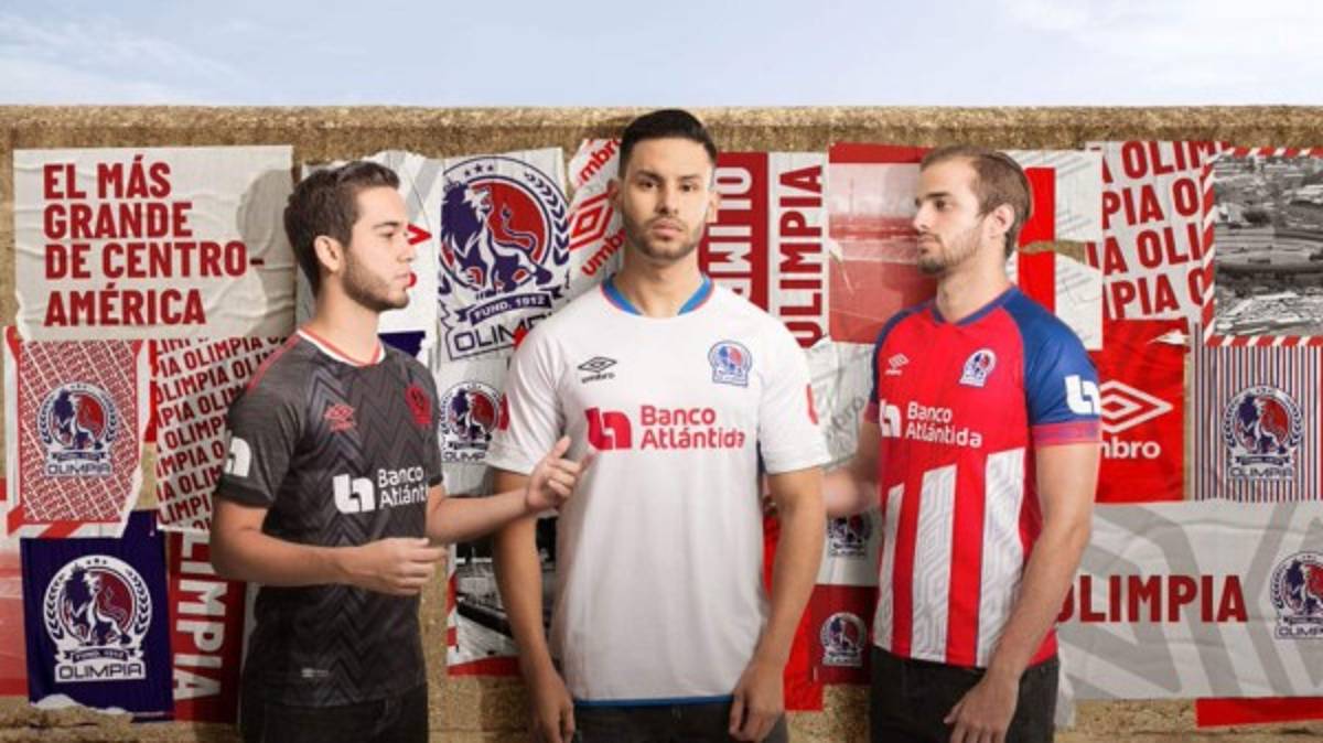 ¡Camisas icónicas! Los 16 uniformes más bonitos que ha lanzado el Olimpia en su historia