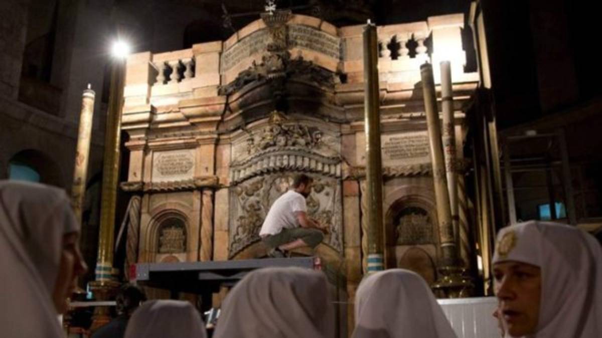 Así es el sepulcro de Jesucristo, lugar estudiado por científicos y arquitectos