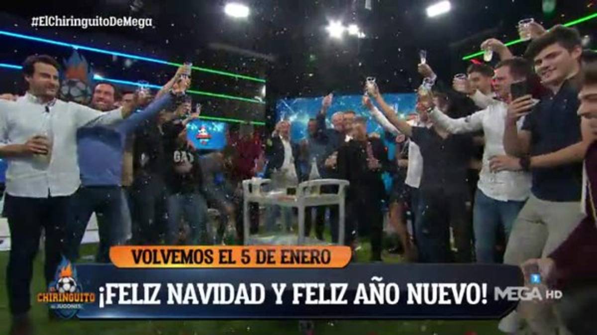 Aficionado de Olimpia estuvo en el último programa de 'El Chiringuito' en 2019   