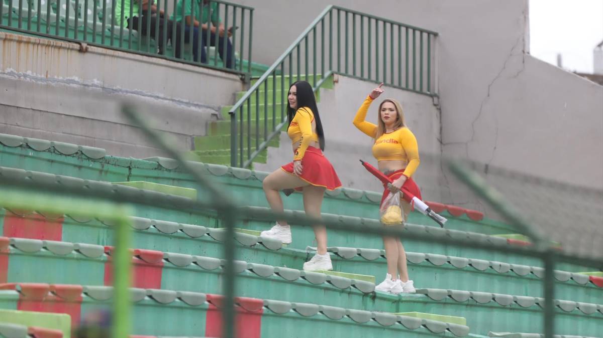 ¡El frío no fue obstáculo! Las bellezas destacan en el Marathón vs Victoria y los aficionados acompañan al Monstruo Verde