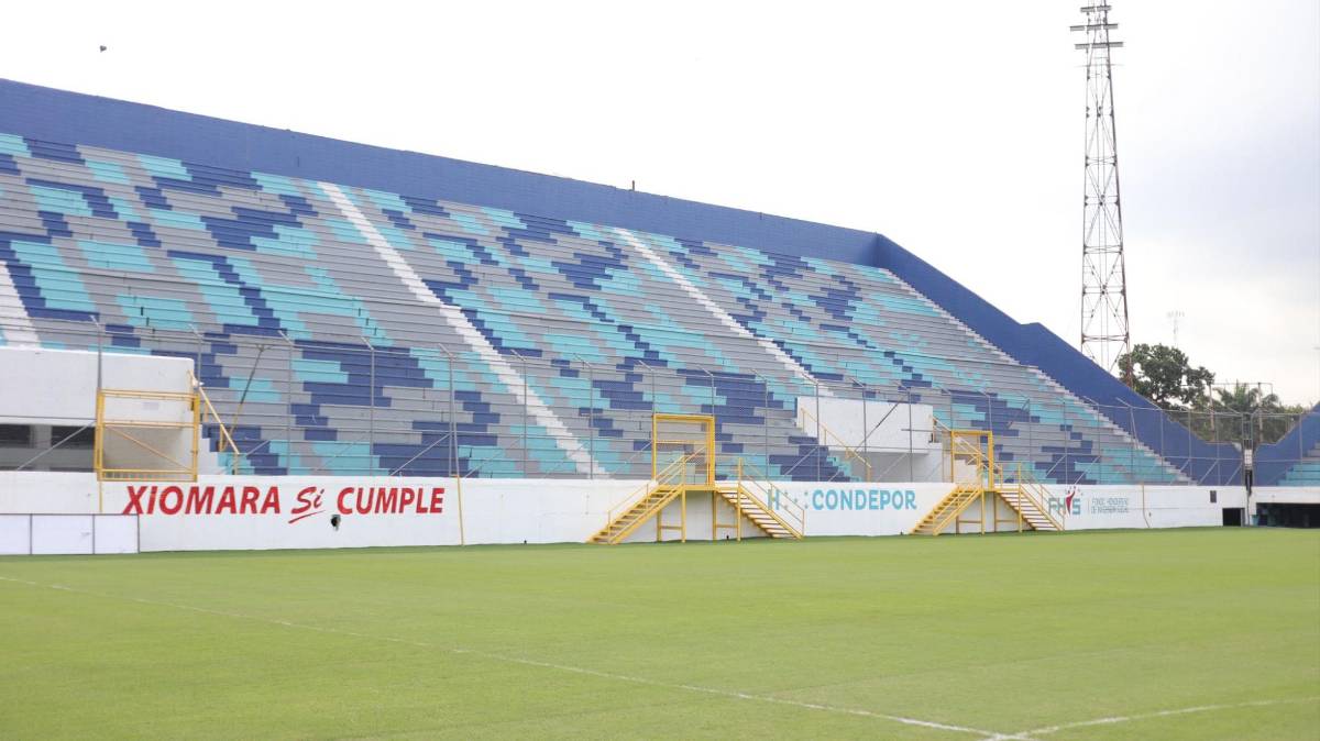¡Avanza el mejoramiento de la iluminación! Se han instalado nuevas lámparas en el Morazán para el juego Honduras y México