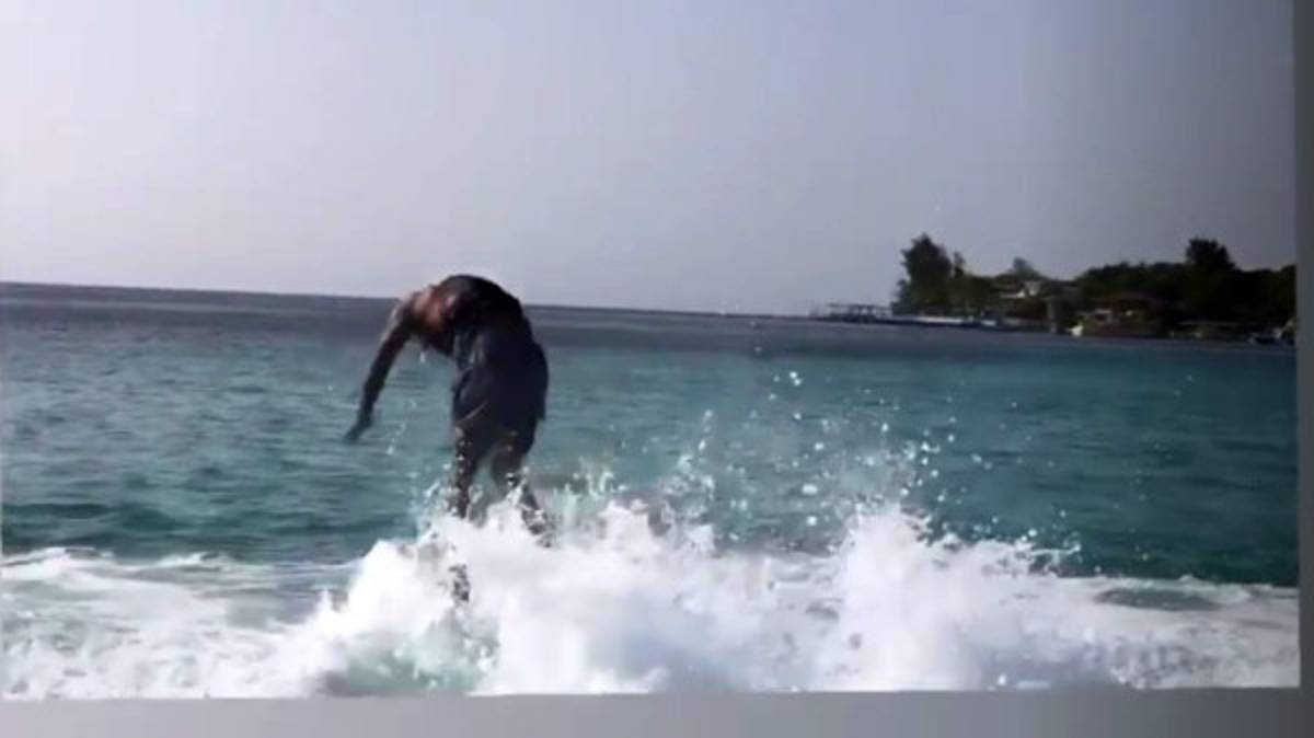 ¡Sol, arena y amor! Las primeras imágenes de la luna de miel de Carlo Costly y Tita Torres