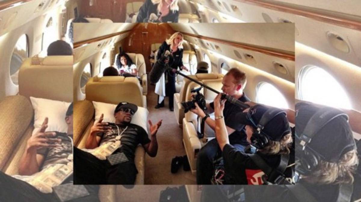 Las 50 locuras y fiestas inolvidables de Floyd Mayweather Jr