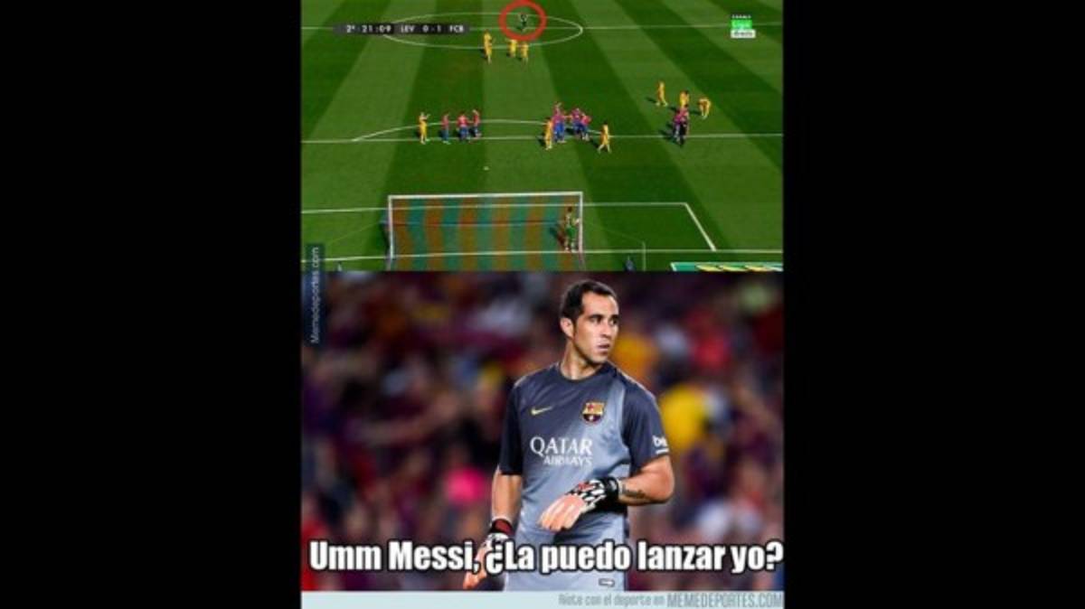 Los mejores Memes de la victoria del Barcelona ante Levante