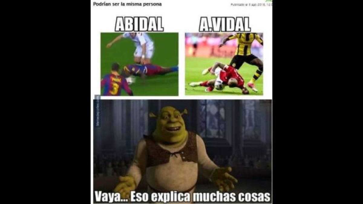 Para reír: Vidal y los graciosos memes tras fichar con el Barcelona