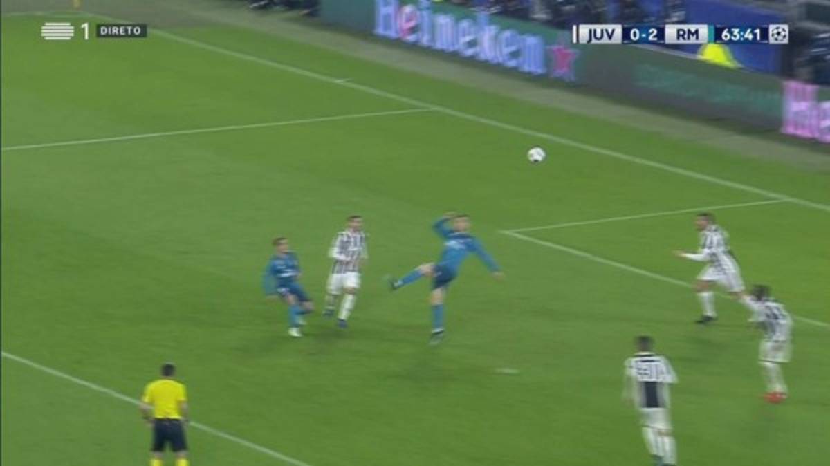 ¡Espectacular! El golazo de chilena de Cristiano Ronaldo desde todos los ángulos