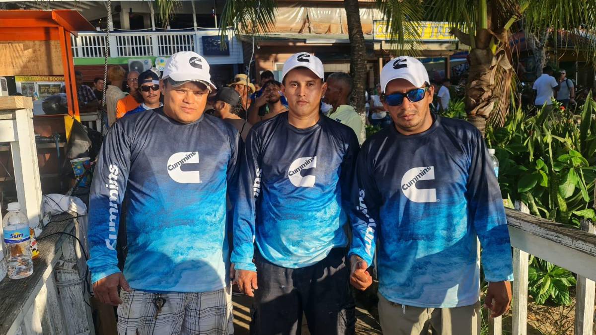 Así fue el primer día del Torneo Internacional de Pesca 2023 en Roatán ¿Qué tipo de peces atraparon?