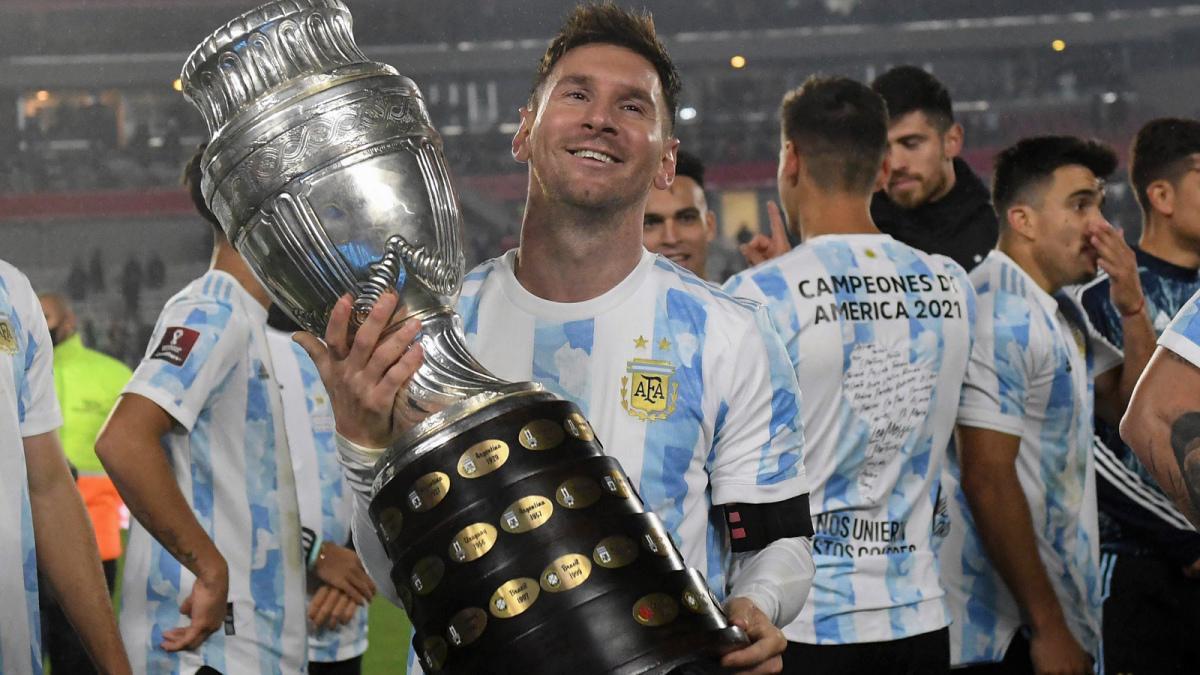 Argentina ganó la Copa América 2021. Messi por fin conseguía el título luego de que se le negó en tres ocasiones.