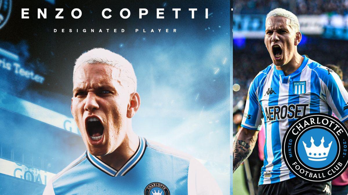 Un nuevo ‘Tanque’ en la MLS: El Delantero argentino Enzo Copetti se une al Charlotte de la liga norteamérica