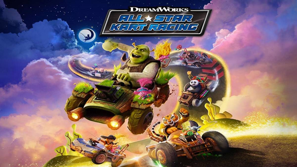 DreamWorks también tendrá su propio estilo karts, con todos los personajes de sus películas compitiendo