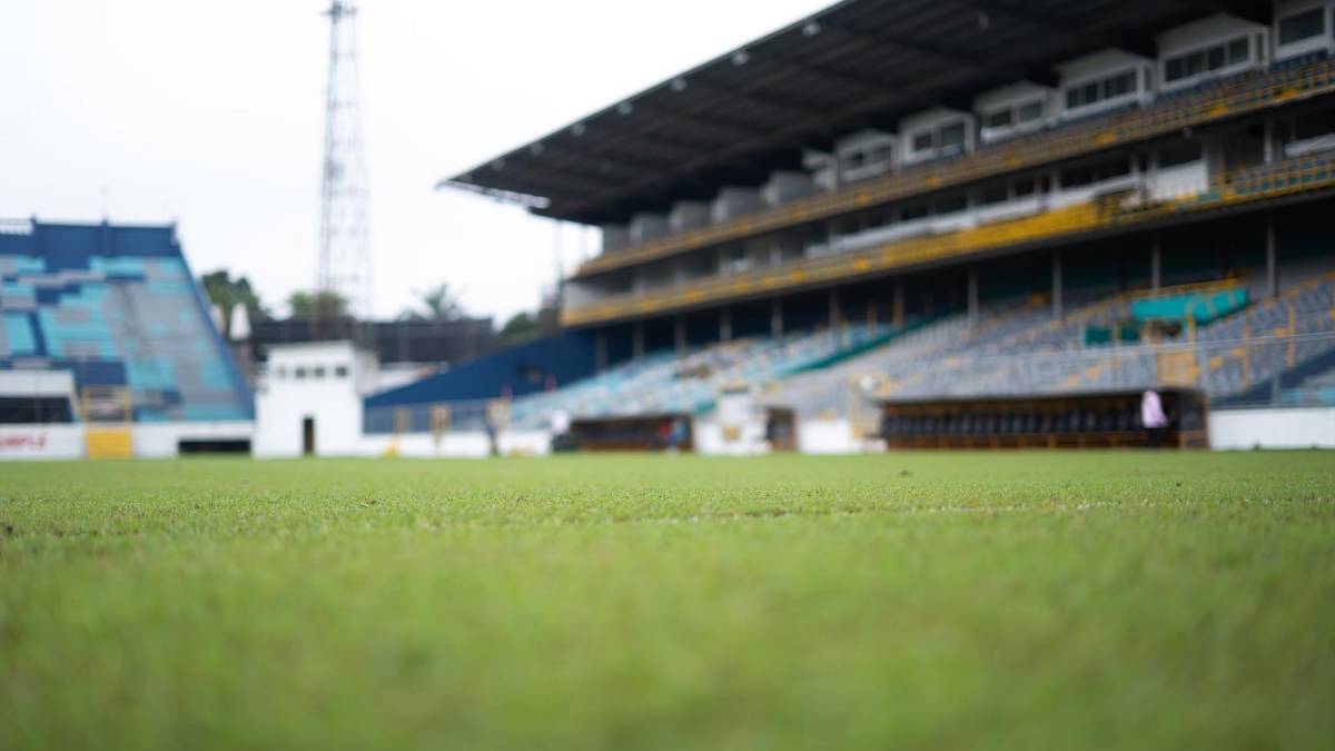 ¿Cómo luce la grama del estadio Morazán? Lo que le han hecho y lo que pasará con el césped en los próximos meses