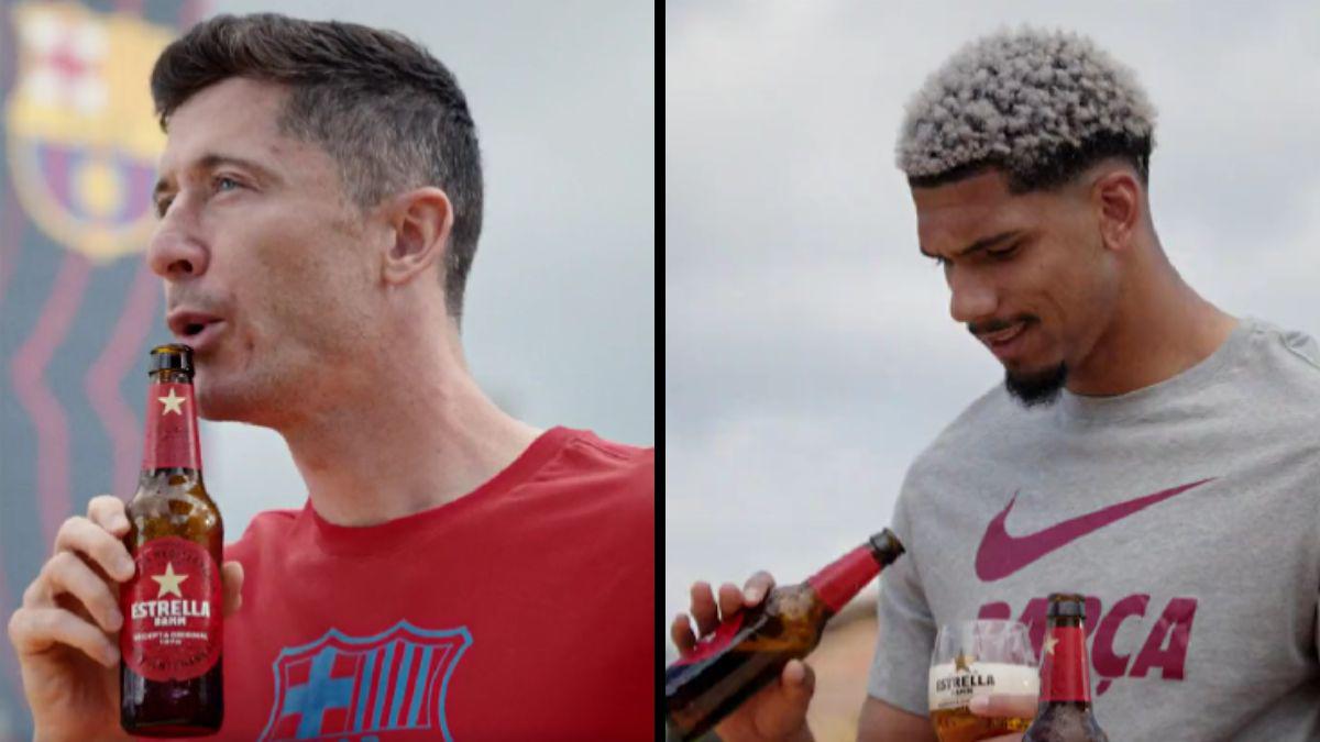 Lewandowski y Araújo se robaron el show: El épico festejo del Barcelona en la rúa de campeones; Gavi se puso “bolo” y Lewan lo salvó