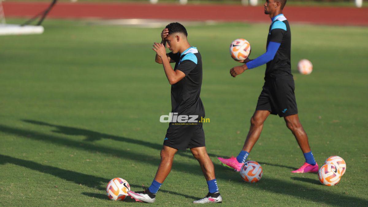 Con fuerza en el ataque: El once inicial de Honduras que Diego Vázquez mandará para enfrentar a México en la Copa Oro