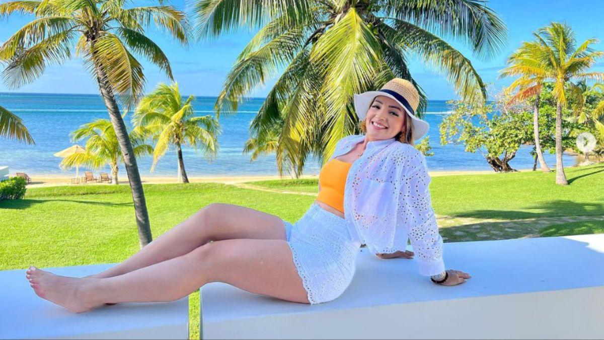 Virginia Varela deslumbra con su belleza y roba miradas en sus placenteras vacaciones en Roatán con Emilio Izaguirre