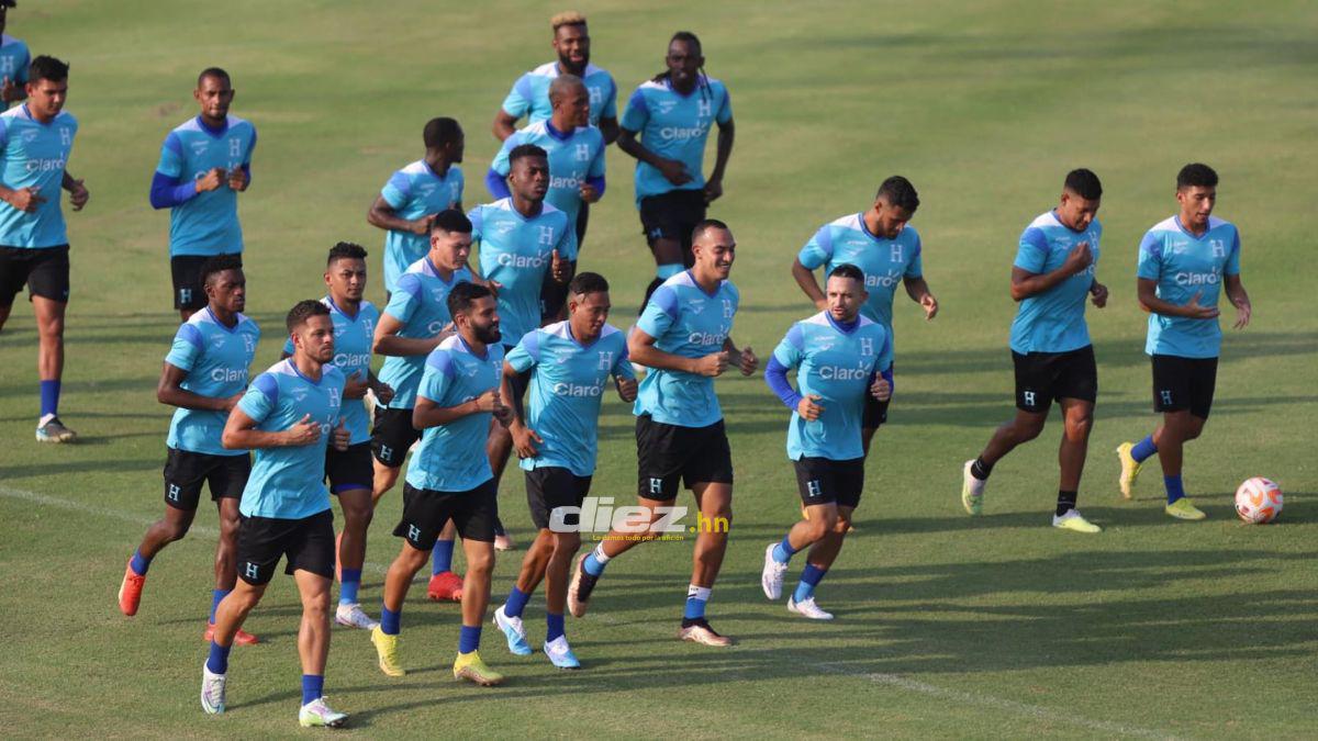Con fuerza en el ataque: El once inicial de Honduras que Diego Vázquez mandará para enfrentar a México en la Copa Oro