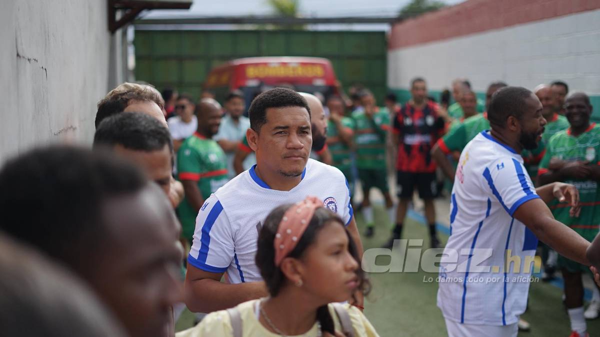 Imperdible: así lucen las exfiguras de Marathón y Olimpia que disputaron un partido de leyendas en San Pedro Sula