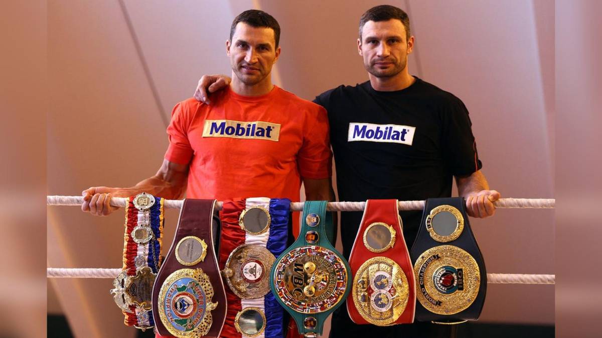Los hermanos Klitschko, campeones del mundo en boxeo, aparecen en la “lista negra” de Putin