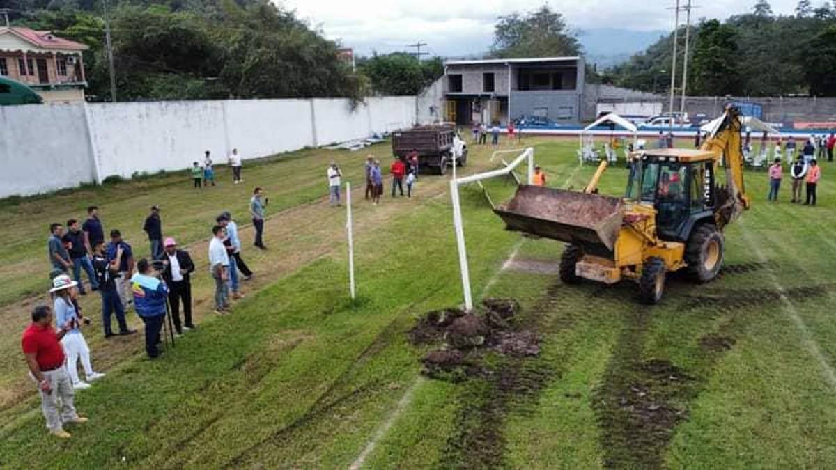 Los otros dos históricos estadios de Honduras que tendrán nueva grama; en uno la inversión es de 23.9 millones de lempiras