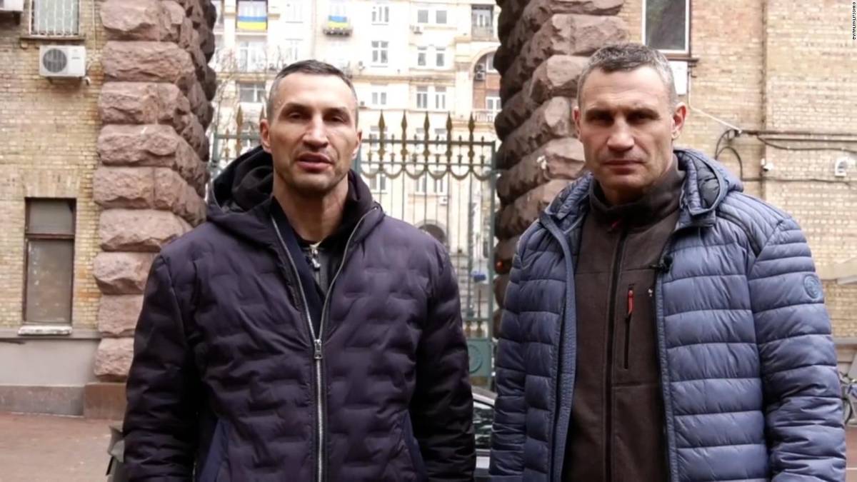 Los hermanos Klitschko, campeones del mundo en boxeo, aparecen en la “lista negra” de Putin