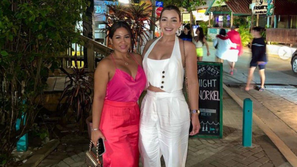 Virginia Varela deslumbra con su belleza y roba miradas en sus placenteras vacaciones en Roatán con Emilio Izaguirre