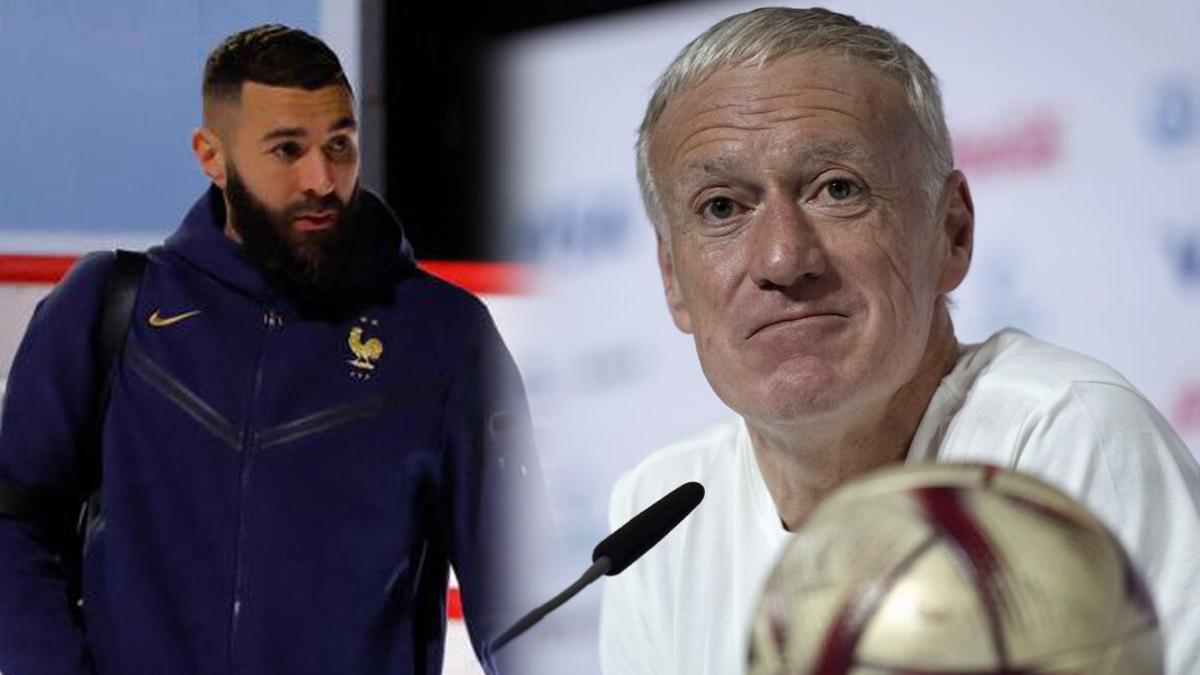La tajante respuesta de Didier Deschamps sobre si Benzema estará en la final del Mundial ante Argentina