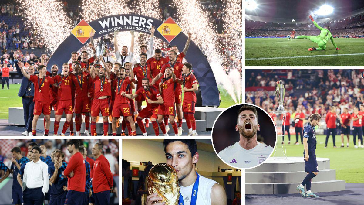 España campeona de la Nations League: la soberbia de Carvajal y el héroe de ‘La Roja’; la maldición de Croacia y la tristeza de Modric