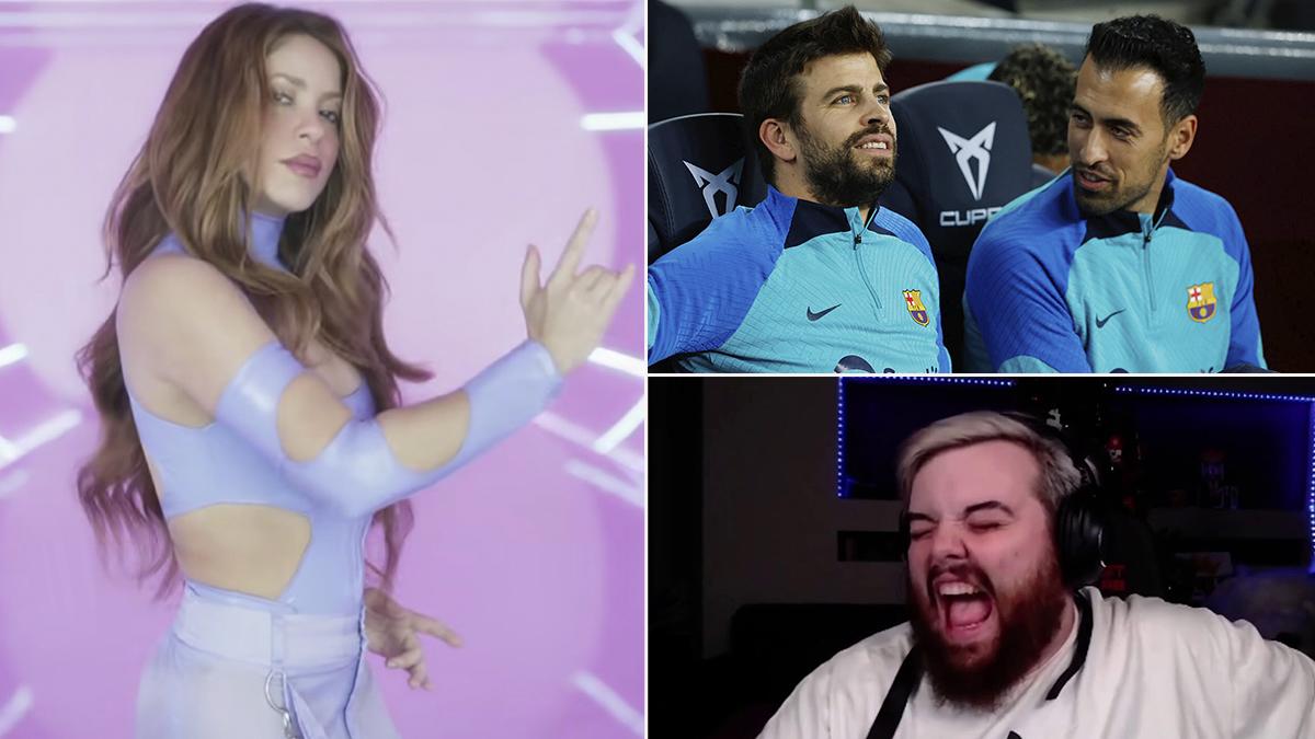 Ardieron las redes: la burla de Busquets a Piqué con Shakira de por medio; Ibai Llanos no se pudo contener