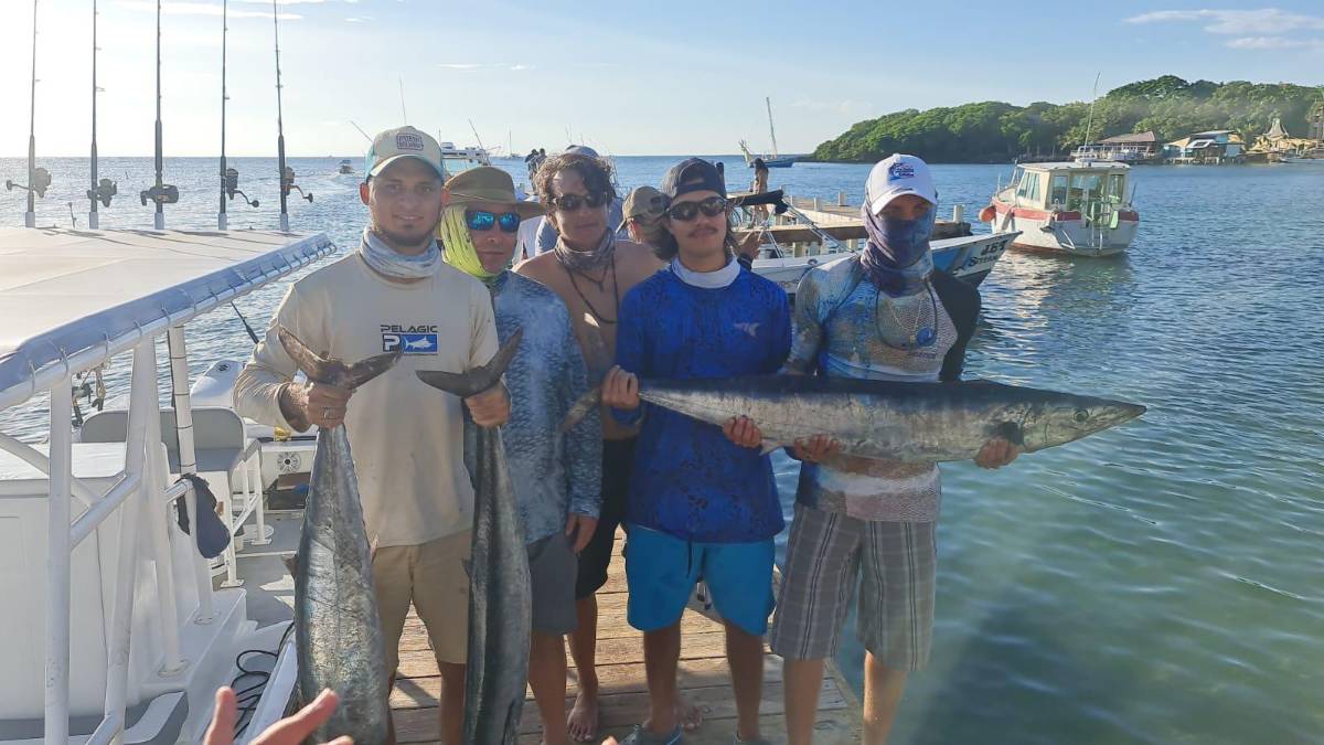 Así fue el primer día del Torneo Internacional de Pesca 2023 en Roatán ¿Qué tipo de peces atraparon?
