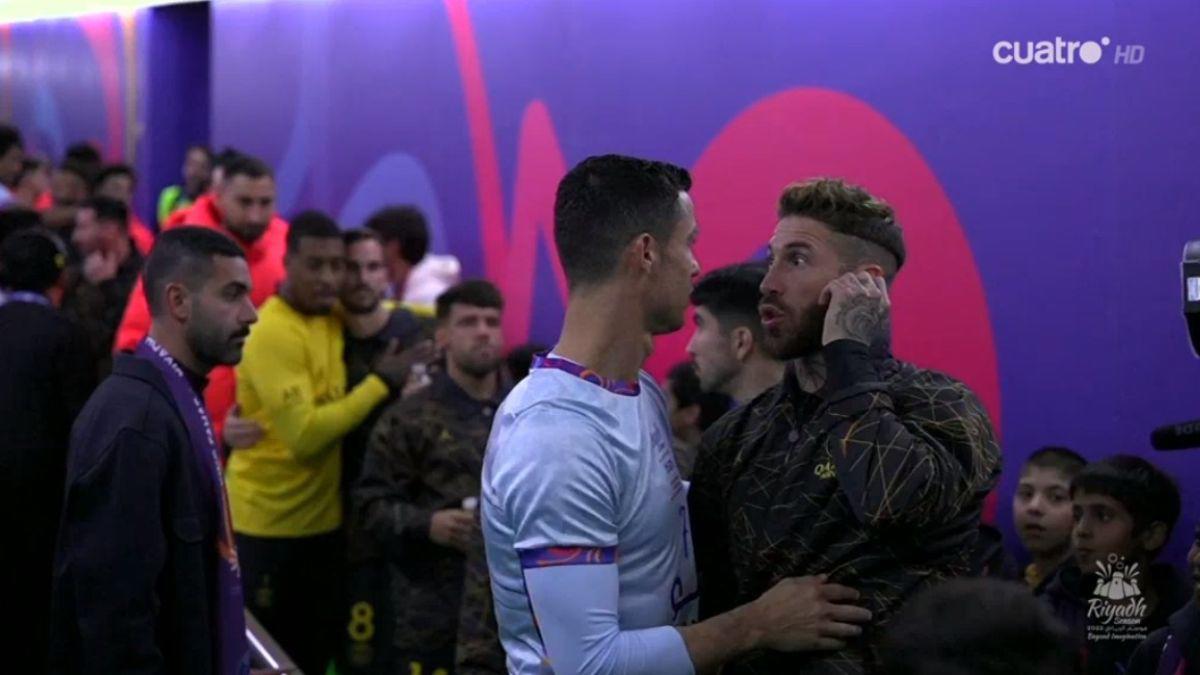 Fotos: El abrazo entre Cristiano y Messi, el reencuentro con viejos conocidos y los grandes festejos en el All-Stars de Arabia vs PSG