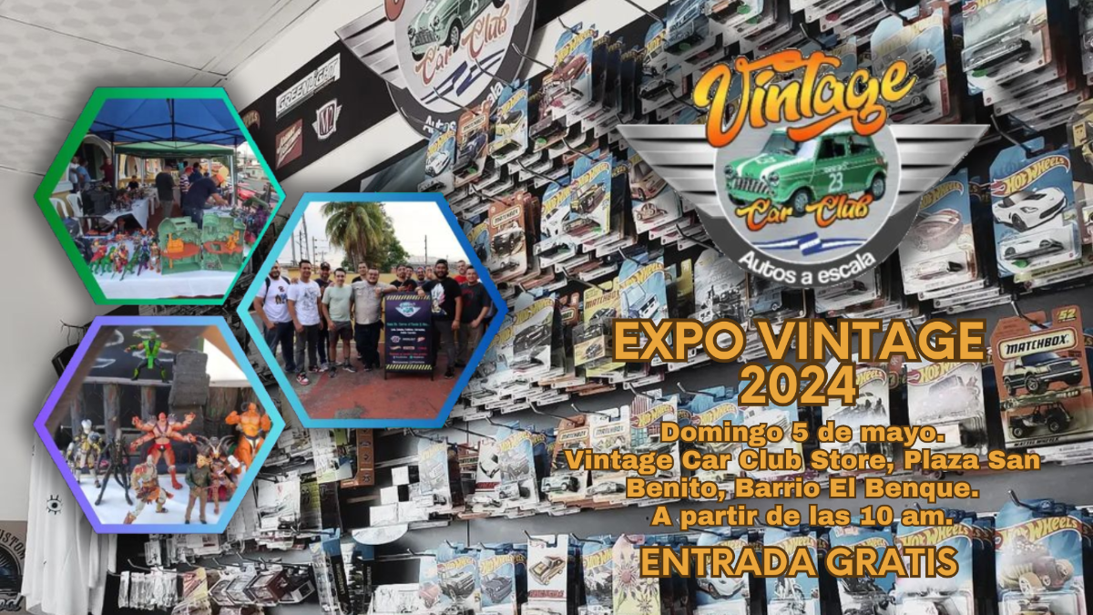 Vintage Car Club Store presenta su segunda Expo Vintage de coleccionismo para el 5 de mayo, con entrada gratis