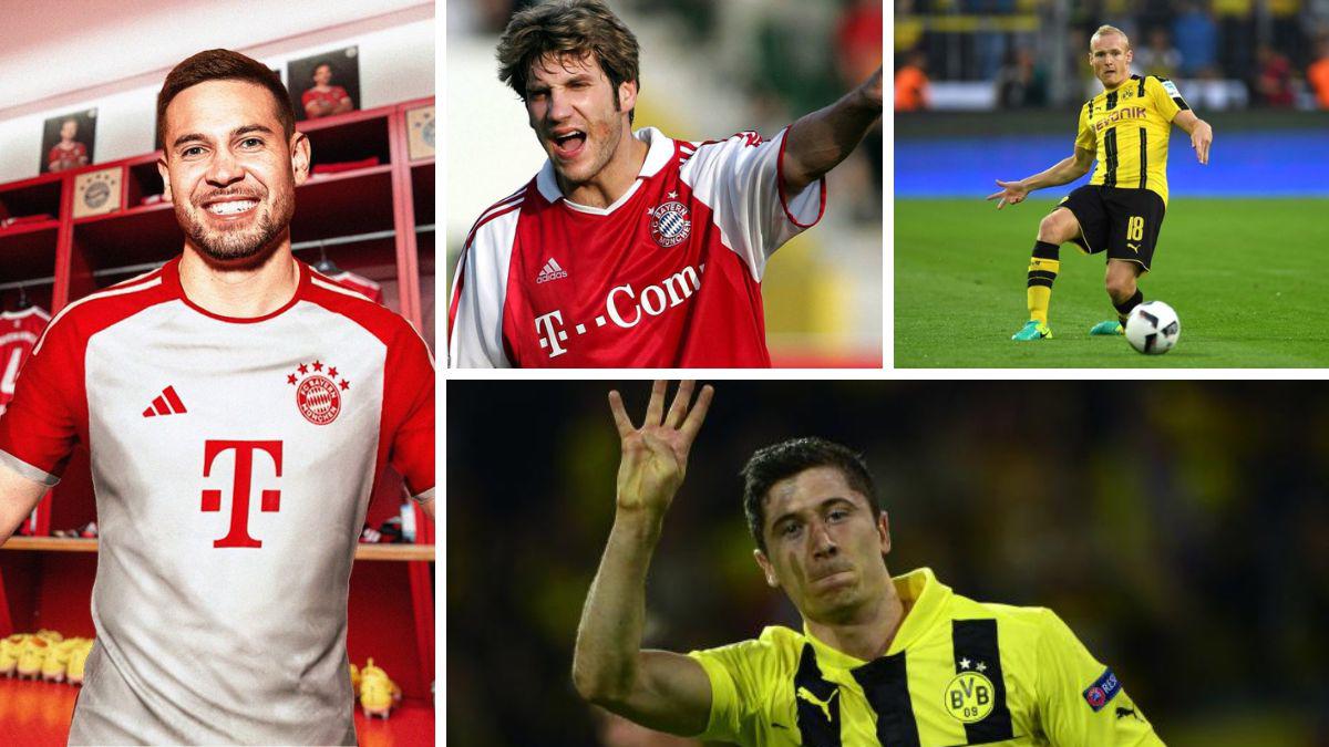 ¿Quién fue el primero? Los jugadores ‘traicioneros’ que se traspasaron entre el Borussia y el Bayern Múnich: Guerreiro es el último