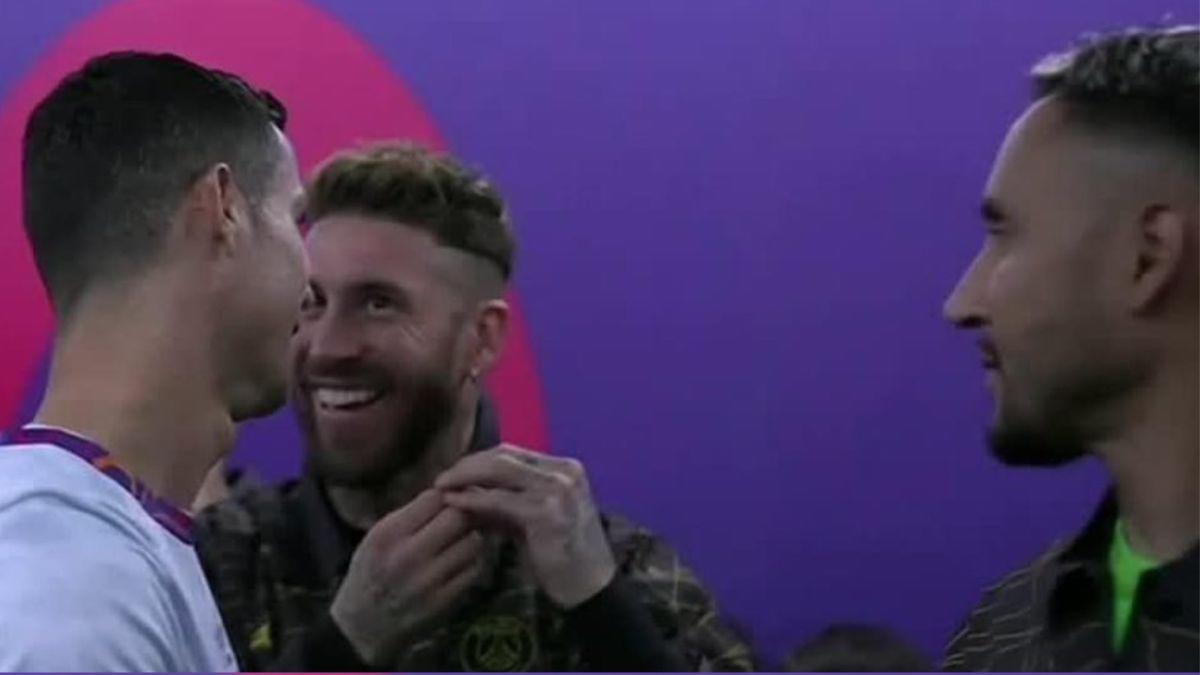 Fotos: El abrazo entre Cristiano y Messi, el reencuentro con viejos conocidos y los grandes festejos en el All-Stars de Arabia vs PSG