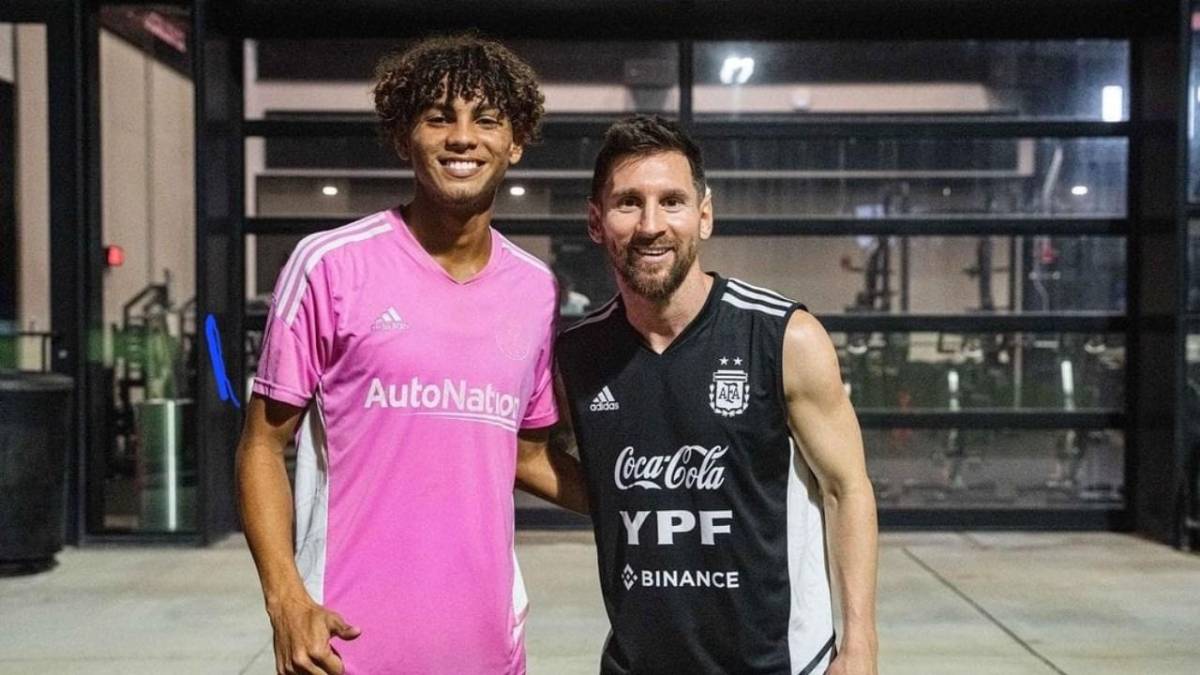 ¡Entrenaron con Messi! Inter Miami forma a varios jóvenes con potencial para representar a la Selección de Honduras