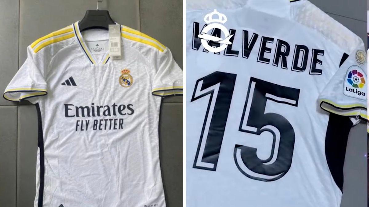 ¡Tendrá un lema en el cuello! Se filtró la nueva camiseta que el Real Madrid portará para la temporada 22-23